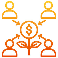Crowdfunding Icon