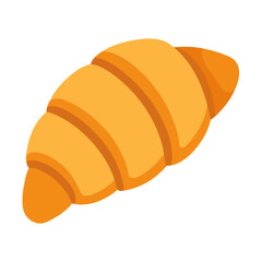 vector of croissant on white background