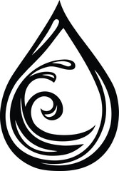 Cartoon Water Splash Effects Vector Set – Fluid Dynamic Droplets, Aqua Waves, Minimalist Sea Line Art, Water Drop Icons, and Dermatology Hand with Water Design Elements for Animation and Visual Effect