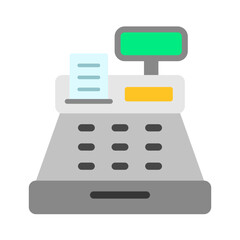 cashier machine vector illustration. 