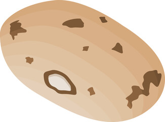 vector illustration of an apple pie
