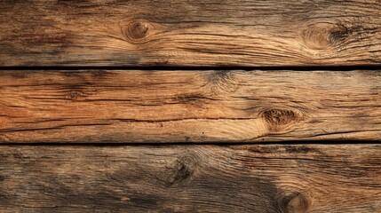 Naklejka premium Natural wooden plank texture with warm tones rustic organic.