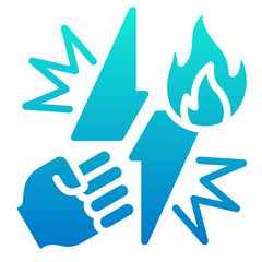 Fototapeta premium Vs Icon