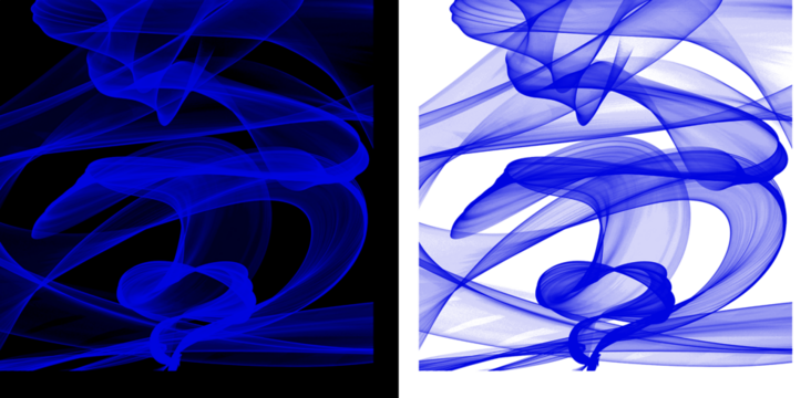 Dynamic abstract design with blue energy trails creates modern artistic flair and adds visual interest to any creative project with bold impact