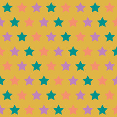 Vintage striped pattern: a seamless retro colorful background with abstract vertical and diagonal lines