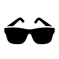 Sunglasses icon design for summer fashion and accessories.