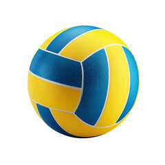 Fototapeta premium Volleyball Ball isolated on transparent background, Clipart png