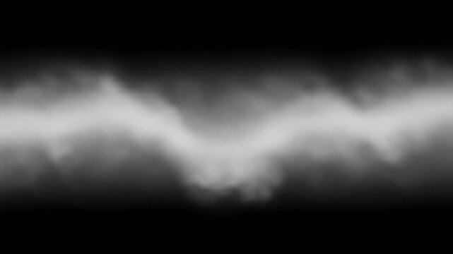 Abstract smoke clouds