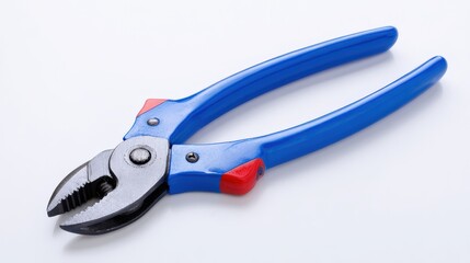 Fototapeta premium High quality pliers with colorful grips for home improvement and repair tasks