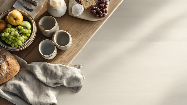 vegetables on a wooden table