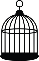 cage with bird cage