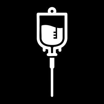 Simple white infus icon illustration concepts.