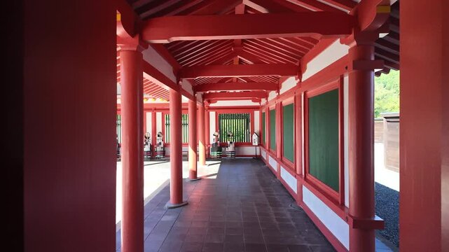 えさし藤原の郷　中央政庁の復元建築