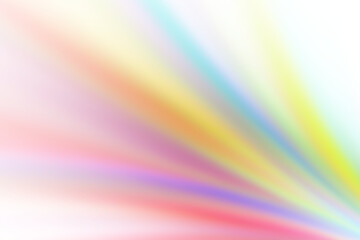 Obraz premium Abstract prism effect with colorful light rays and spectrum dispersion
