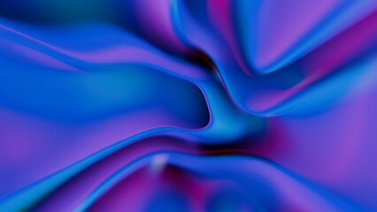 Abstract colorful fabric texture blue, purple, flowing seamless