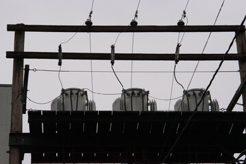 Transformers on a platform