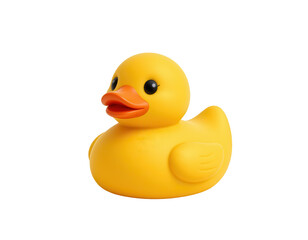 Cute Yellow Rubber Duck Toy for Children's Bath Time Fun