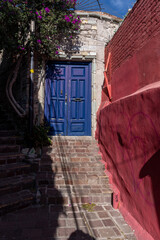 Colorful Alley in Guanajuato, Mexico at daytime