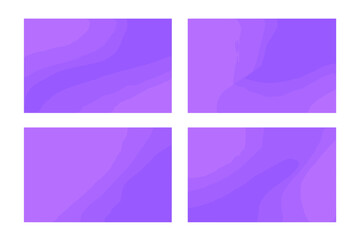 Fototapeta premium Abstract purple gradient color blend background, smooth vivid lavender violet hues, modern digital presentation, banner, web, cover, flyer, card, poster, wallpaper, decorative texture vector