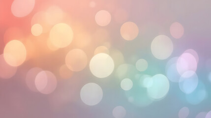 Obraz premium Soft Bokeh: Capturing the ethereal beauty of light and color, with a dreamy bokeh effect.