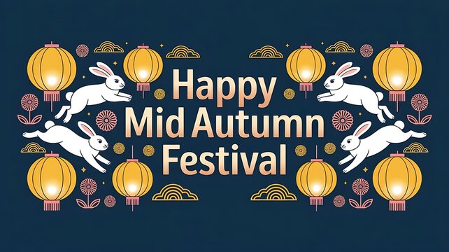 Happy Easter greeting card with a set of easter eggs and a spooky Halloween night illustration featuring a pumpkin and a flying bat