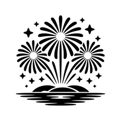 abstract background with palm trees, Summer and beach concept isolated on white background