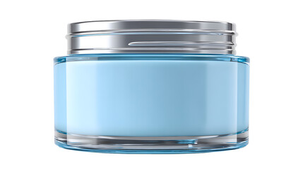 White Face Cream Jar isolated on transparent background Remove png