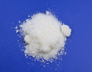 Magnesium sulfate hydrate or magnesium sulphate hydrate MgSO4-7H2O.