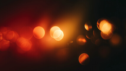 Camera Lens Blur, Photo Overlay, These bokeh overlay photos capture a dreamy, cinematic feel with soft blurred lights in warm reds, golds, and cool blues.