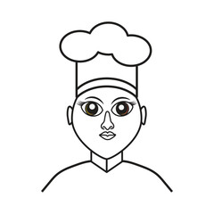 chef holding a tray with food