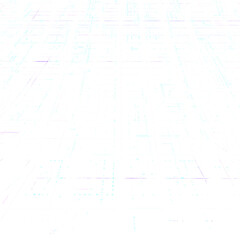 Abstract digital network grid data lines illustration transparent background