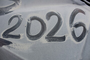 2026 Numbers New Year symbol of the year 2026