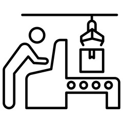 Industrial Outline Icon