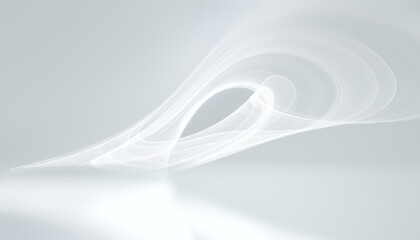 Subtle Swirls of Light Create a Serene Abstract Backdrop