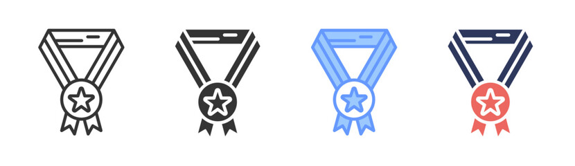 Success icon set multiple style collection