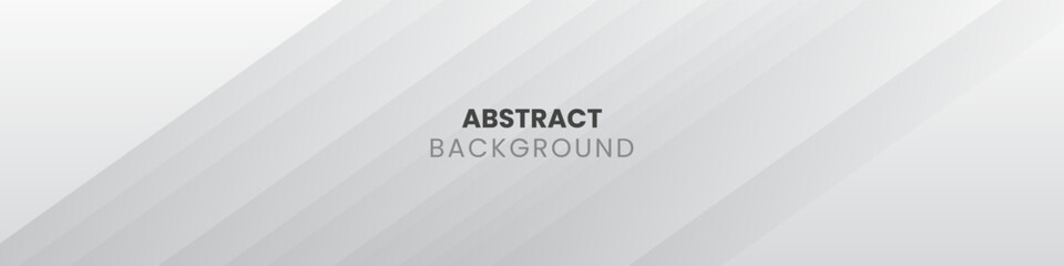 Abstract white gradient geometric shape background design