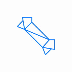 dog treat candy icon sign vector