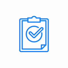 done completed icon sign vector