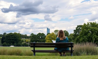 Amusement park in upper silesia poland parks summer landscape outdoor green  perfect viewpoint highly detailed wide-angle lens hyper realistic with dramatic sky polarizing filter natural 