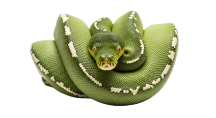 Snake with transparent png  background