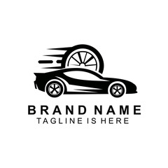 Fototapeta premium Modern Automotive Brand Logo Design
