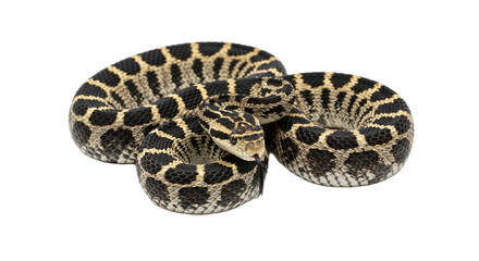 Fototapeta premium Snake with transparent png background