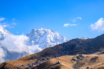 Fototapeta premium mountain landscape with snow