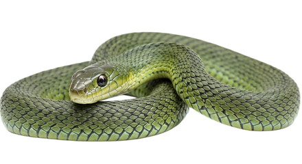 Obraz premium Snake with transparent png background