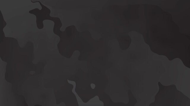 Abstract liquid wave pattern animation on black background 4K