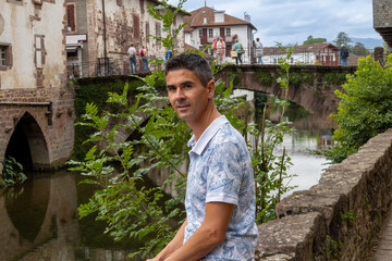 Jeune homme Saint Jean Pied de Port