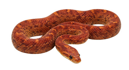 Obraz premium Snake with transparent png background