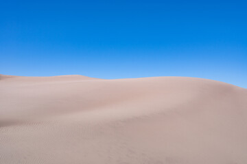 quartz sand. Windblown sand deposits (Quaternary),  St Anthony Sand Dunes.  Red road, Fremont County, Idaho. Snake River Plain
