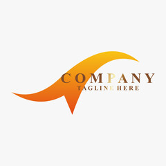 Obraz premium Flame of Innovation Logo