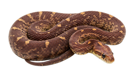 Obraz premium Snake with transparent png background